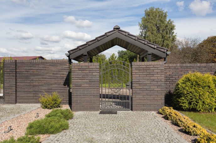 современные калитки для частного дома с фото